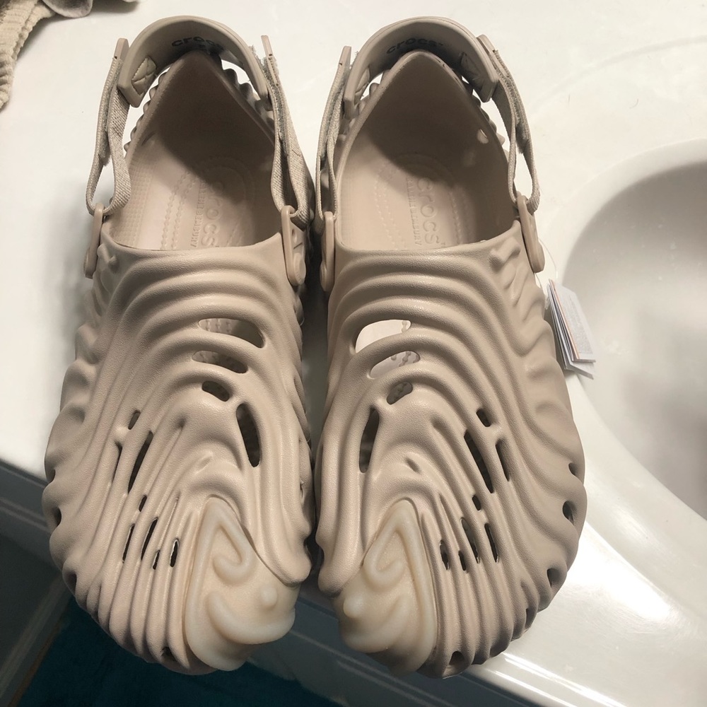 Crocs pollex clog horchata salehe bembury size 12 in hand